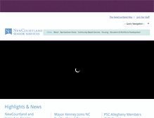 Tablet Screenshot of newcourtland.org